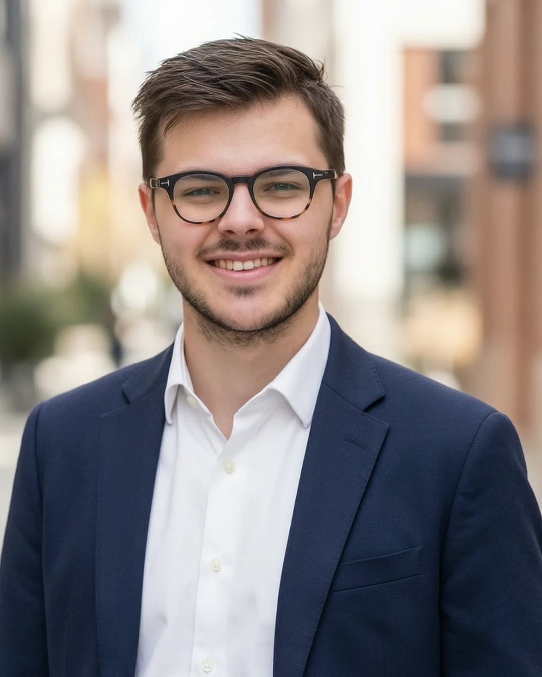 Professional AI headshot example 1