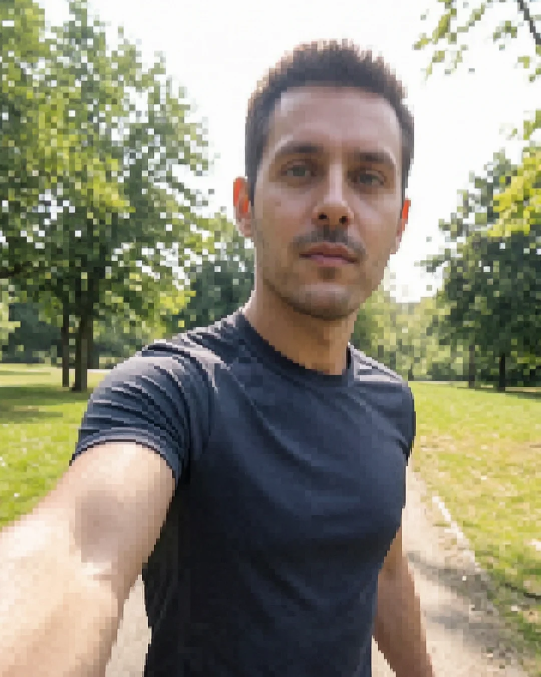Before selfie